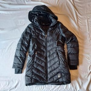 Girls SPYDER tunic length coat